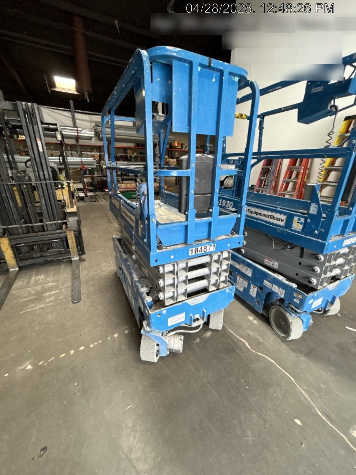 2020 Genie GS-1930 Standard Machine, 800W Inverter
