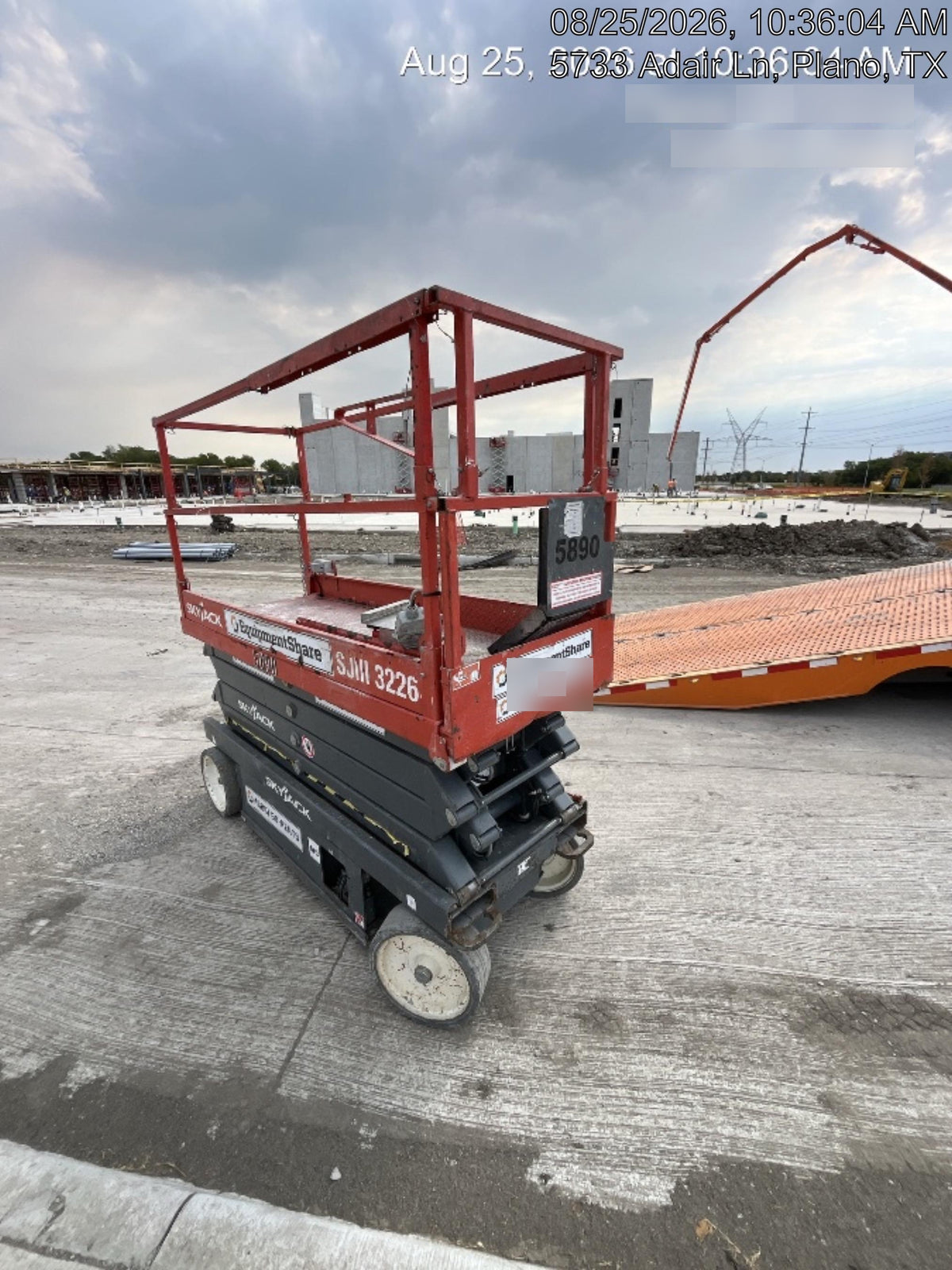 2017 Skyjack SJIII-3226 Skyjack SJ3226, Trojan Battery Set, Extended Warranty 5yr/5k hr