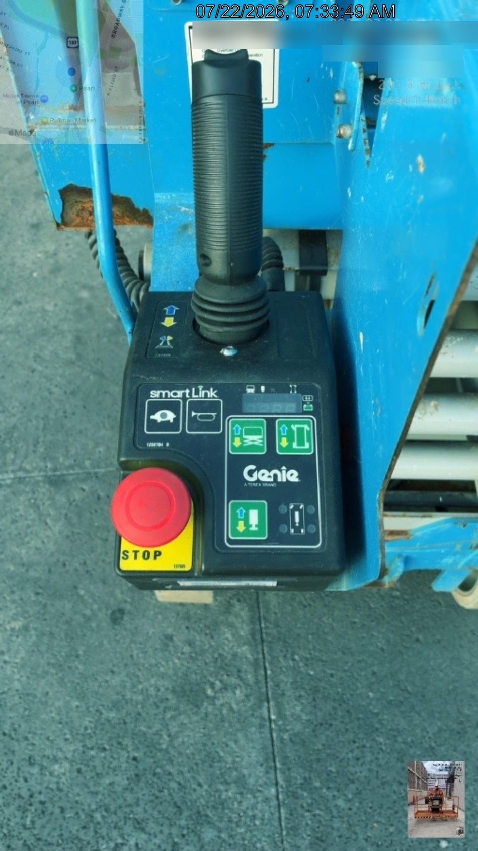 2017 Genie GS-3232 Genie GS3232 Lift w/Folding Rails and Swing Gate