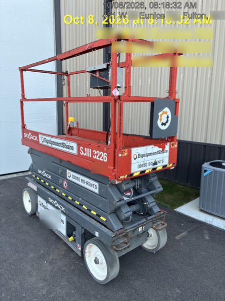 2019 Skyjack SJIII-3226 Standard Options