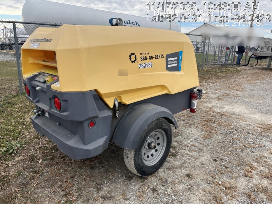 2022 ATLAS COPCO XAS188 CWK