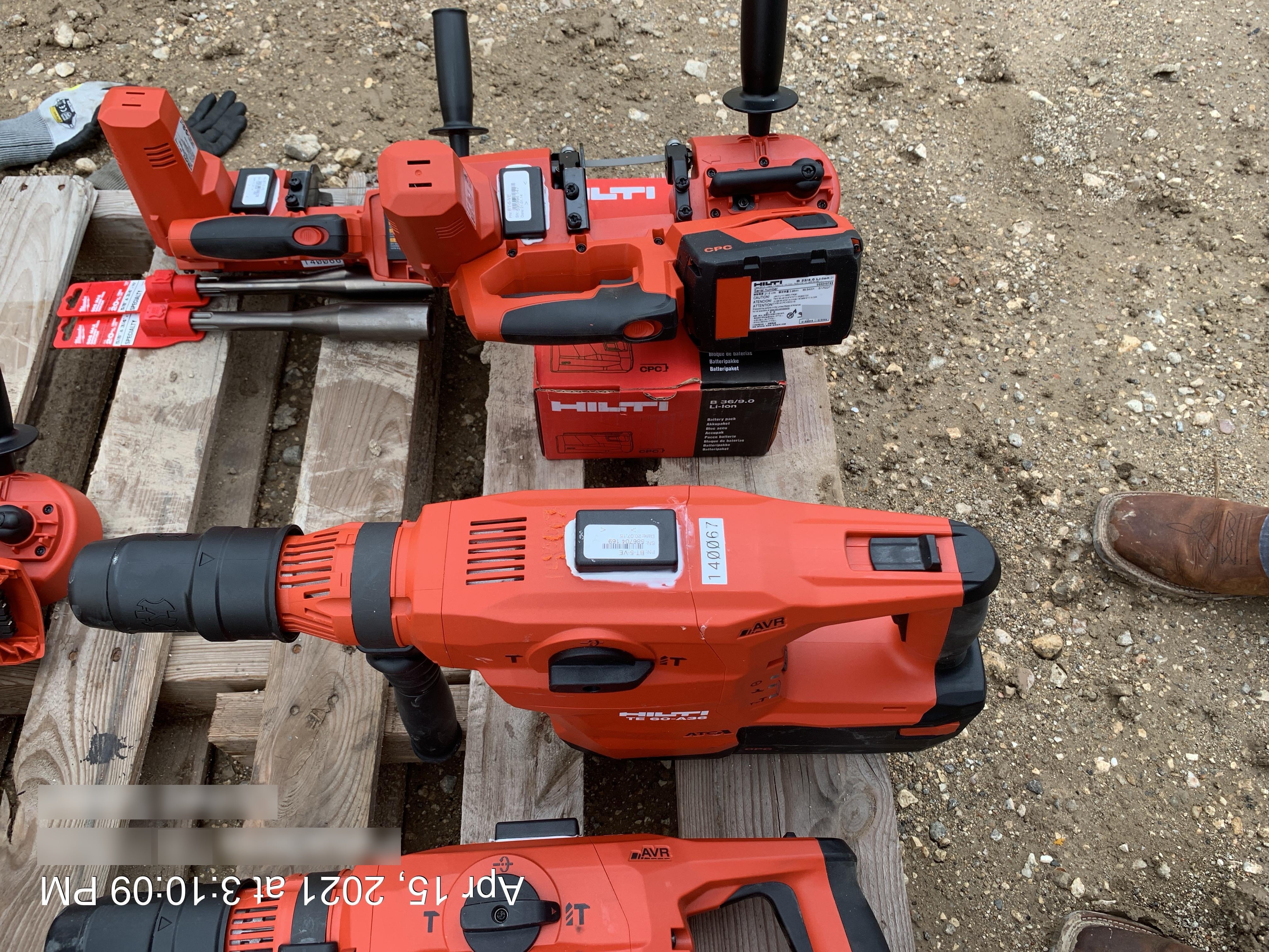 2021 HILTI TE 60-A36