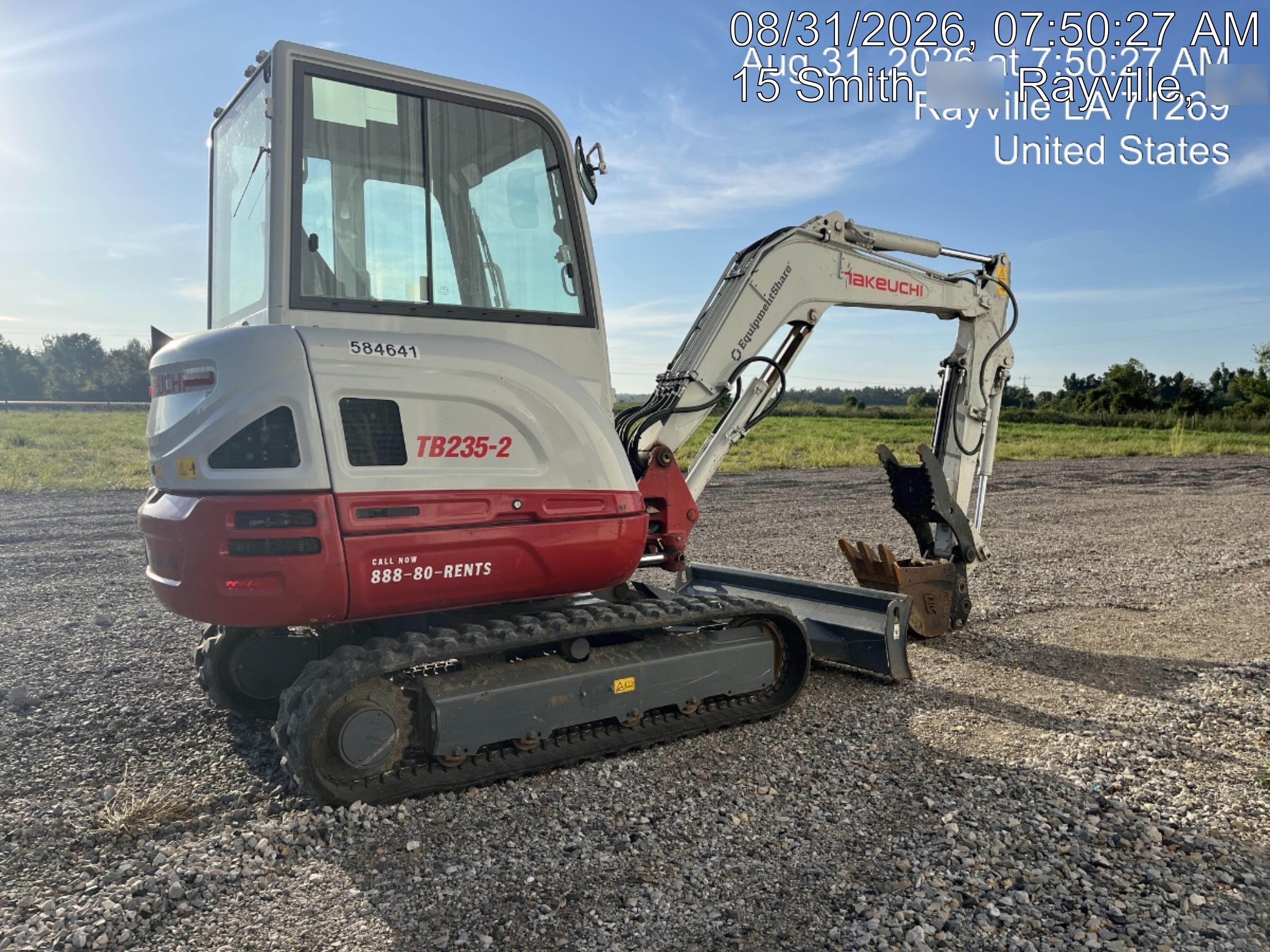 2025 TAKEUCHI TB235-2CR