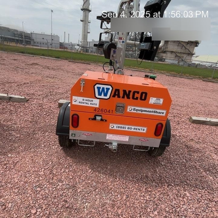 2024 Wanco WLTT-4MM4K Diesel, Deep Sea Controller, Shore Power Plug, Auto Start, (4) 350W LED Floodlights, 4kW Generator, 60 Gal Fuel Tank, 2" Ball, T3