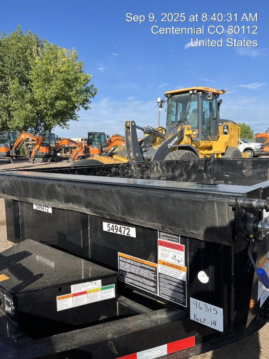 2025 BIG TEX TRAILER 16LP-14BK6SIRPD