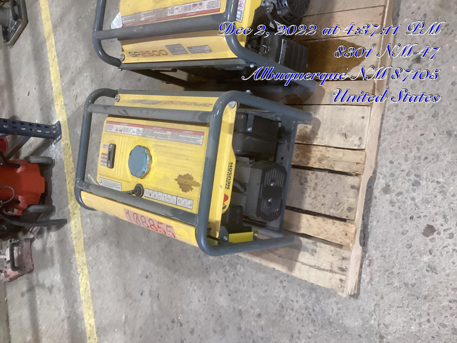 2020 WACKER NEUSON GP2500A