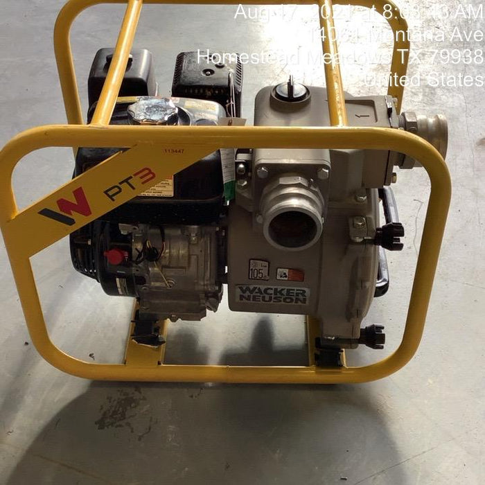 2020 WACKER NEUSON PT3A