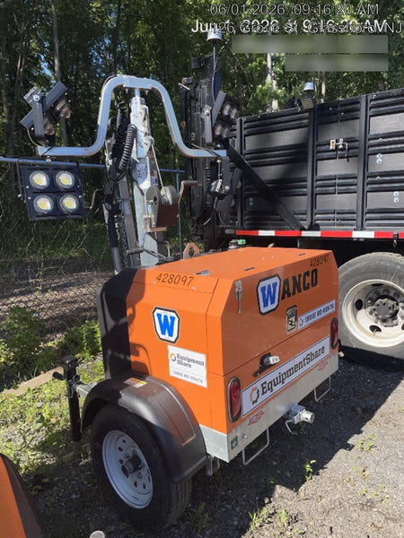 2024 Wanco WLTT-4MM4K Diesel, Deep Sea Controller, Shore Power Plug, Auto Start, (4) 350W LED Floodlights, 4kW Generator, 60 Gal Fuel Tank, 2" Ball, T3