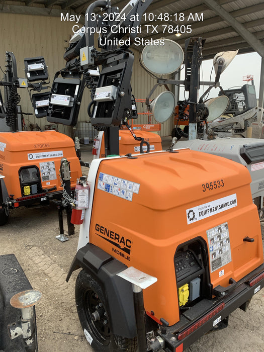 2024 Generac MLT2 Diesel, Flex Switch 120V Input, Powerzone Controller, 
(4) 320W LED Lights, 4kW Generator, 39.9 Gal Fuel Tank, 2" Ball, T3