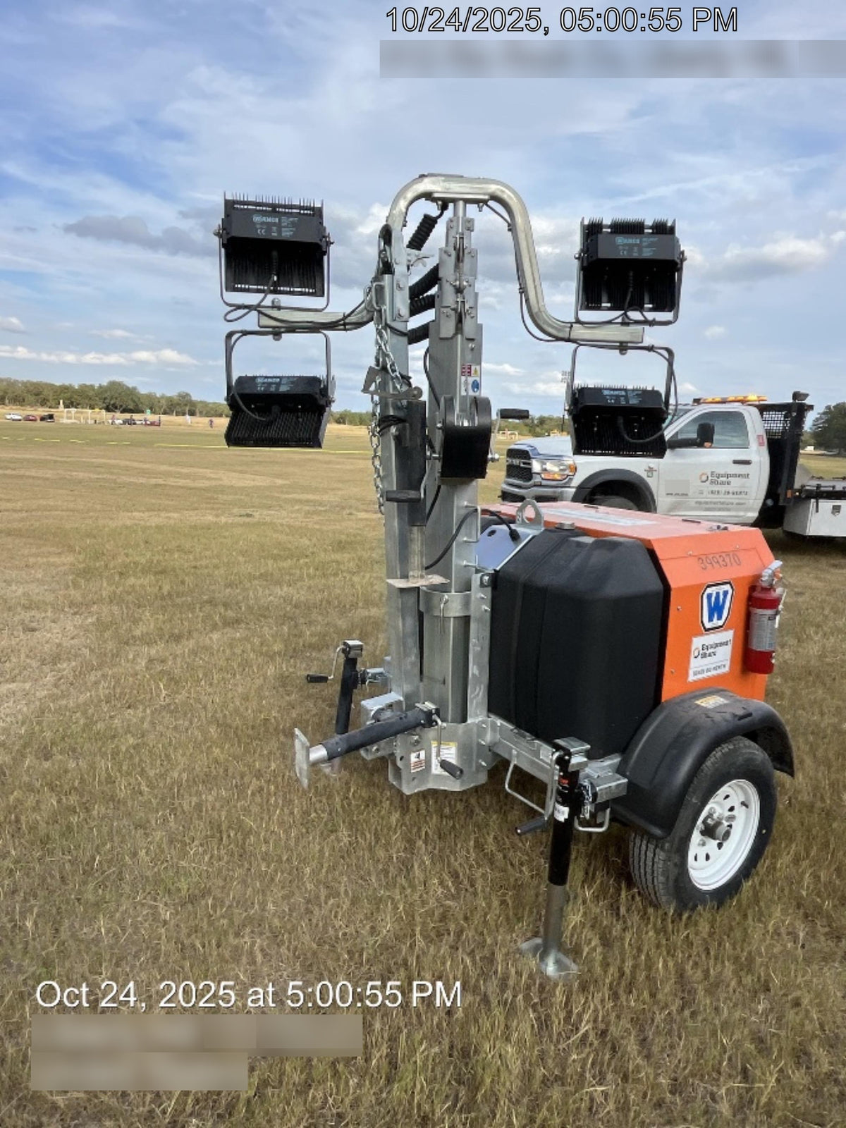2024 Wanco WLTT-4MM4K Diesel, Deep Sea Controller, Shore Power Plug, Auto Start, (4) 350W LED Floodlights, 4kW Generator, 60 Gal Fuel Tank, 2" Ball, T3