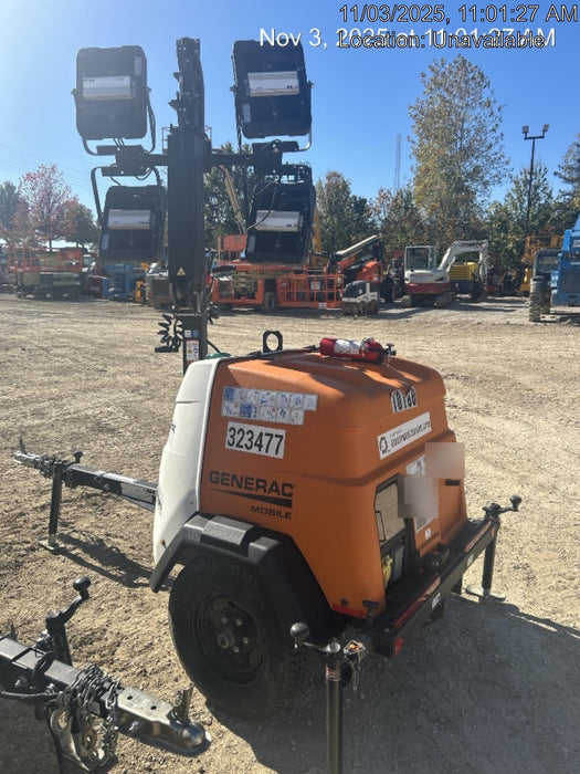 2023 Generac MLT2 Diesel, Flex Switch 120V Input, Powerzone Controller, (4) 320W LED Lights, 4kW Generator, 39.9 Gal Fuel Tank, 2" Ball, T3