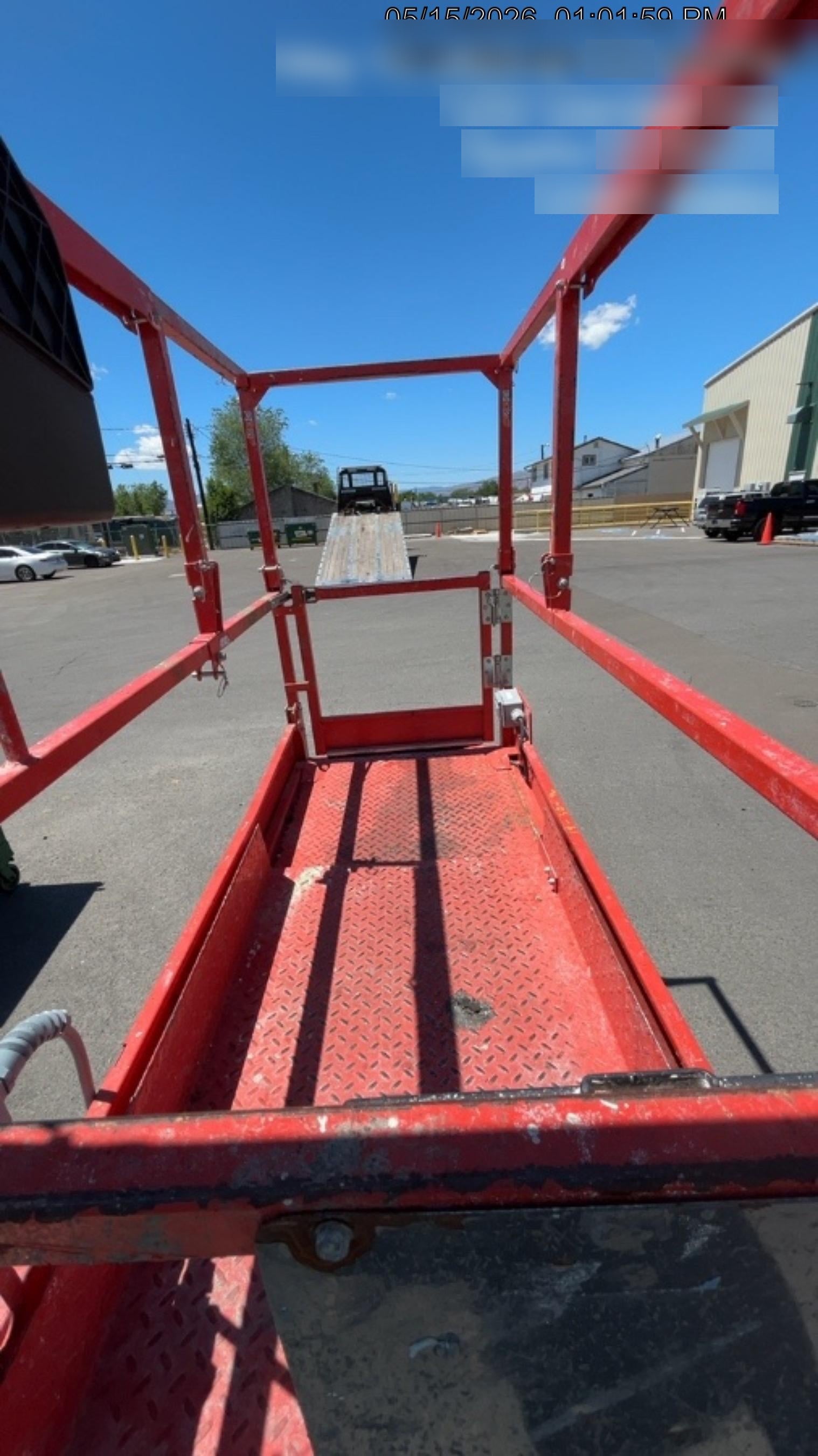2020 Skyjack SJIII-3219 Solid NM Tires, Half height spring hinged entry gate, Dual Beacons, 800W Inverter