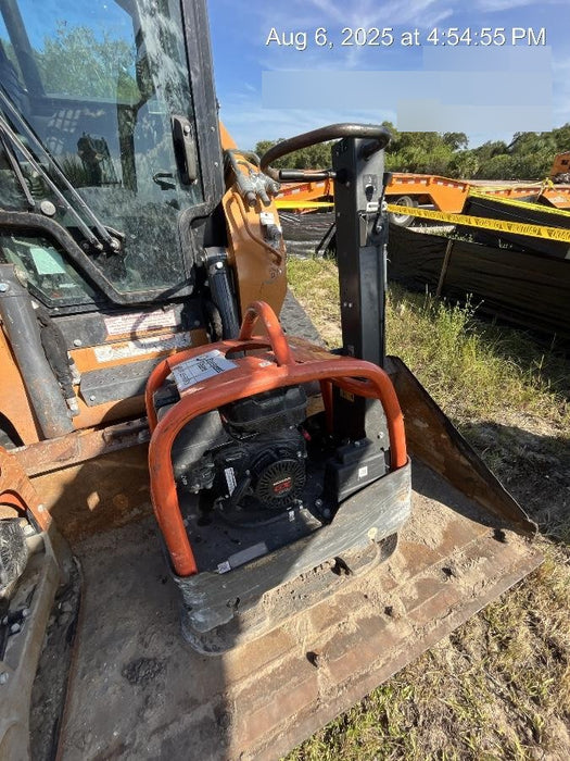 2022 Multiquip MVH158 Honda GX200, 17" Plate, Gas