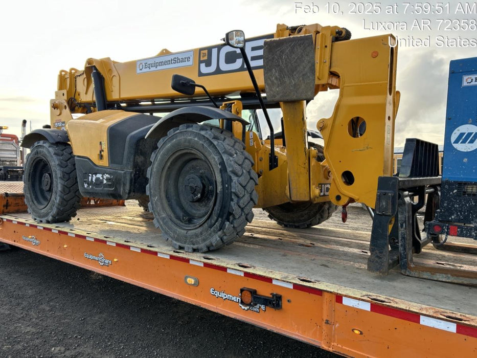 2022 JCB 512-56 74Hp Dsl, Cab/Heat/Air, Sld Tires, LED WL, Bcn, L Hook, EST