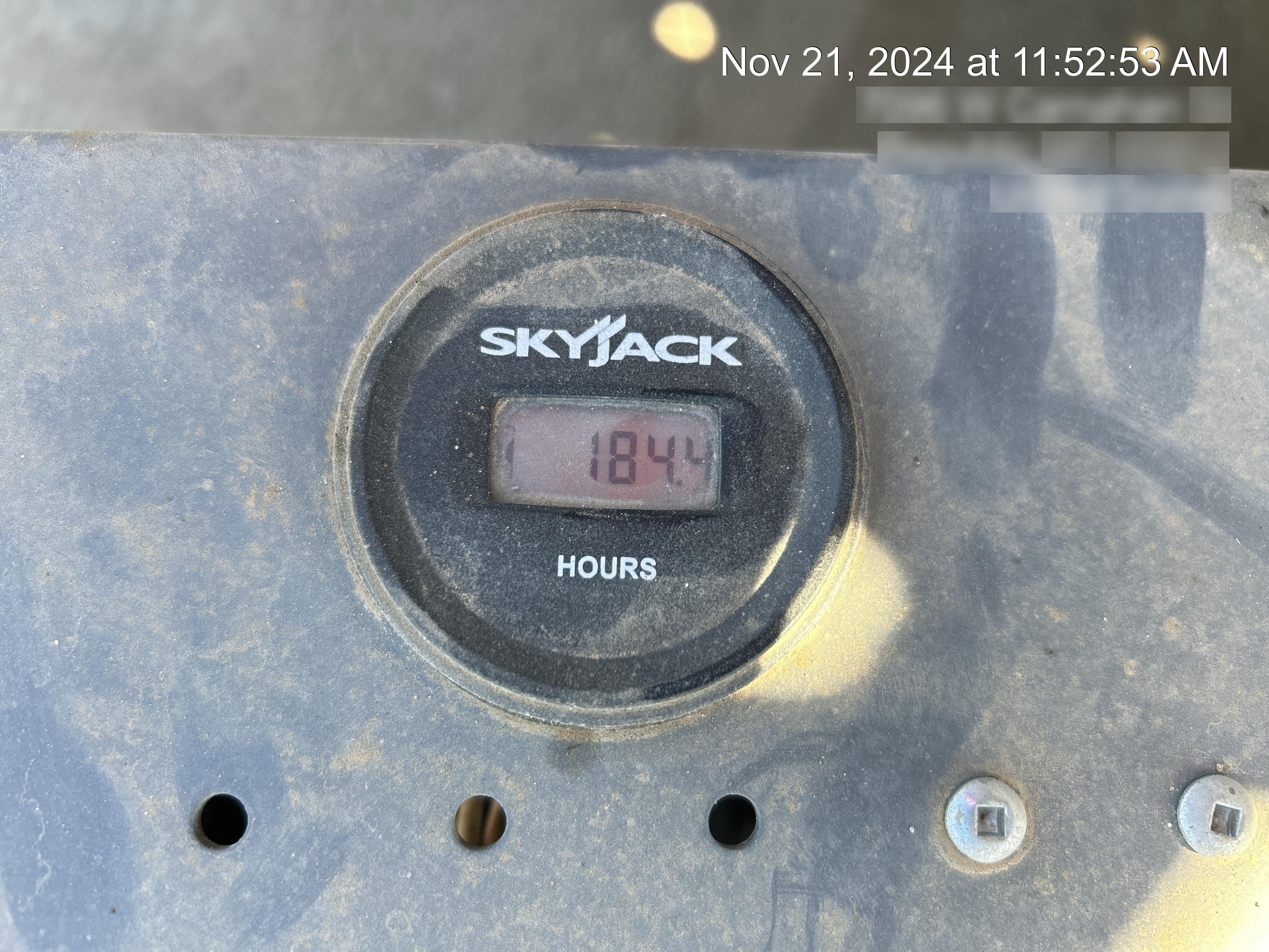 2019 Skyjack SJIII-3219 Standard Options, Trojan Batteries