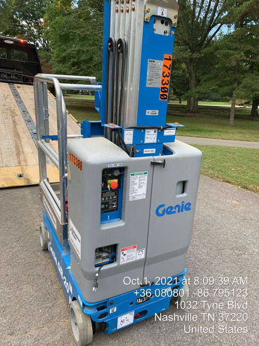 2021 GENIE GR-20