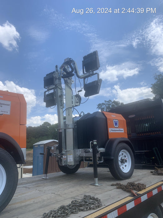 2024 Wanco WLTT-4MM4K Diesel, Deep Sea Controller, Shore Power Plug, Auto Start, (4) 350W LED Floodlights, 4kW Generator, 60 Gal Fuel Tank, 2" Ball, T3