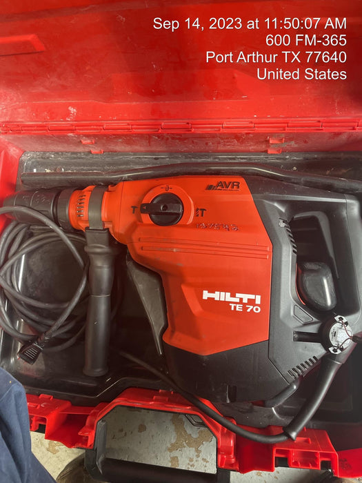 2021 HILTI TE 70-AVR