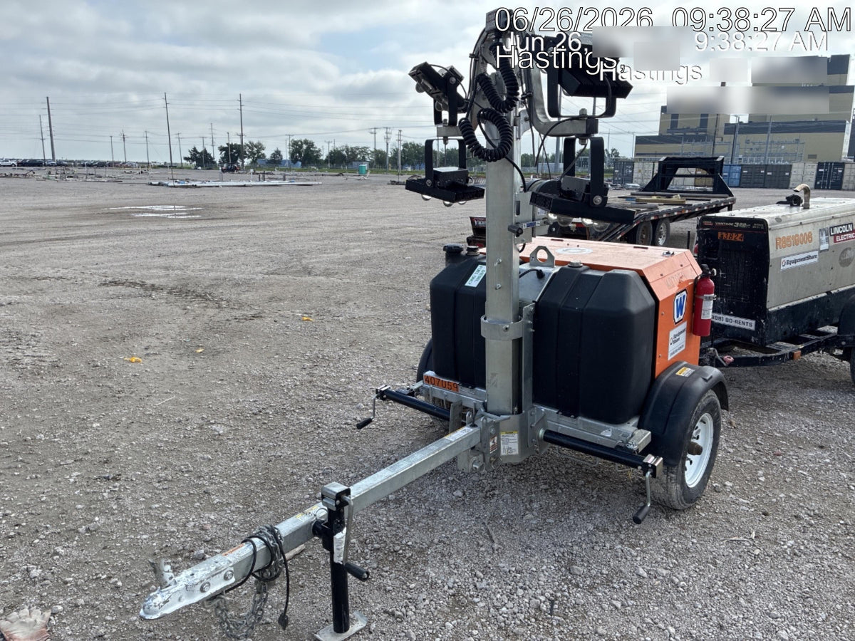 2024 Wanco WLTT-4MM4K Diesel, Deep Sea Controller, Shore Power Plug, Auto Start, (4) 350W LED Floodlights, 4kW Generator, 60 Gal Fuel Tank, 2" Ball, T3