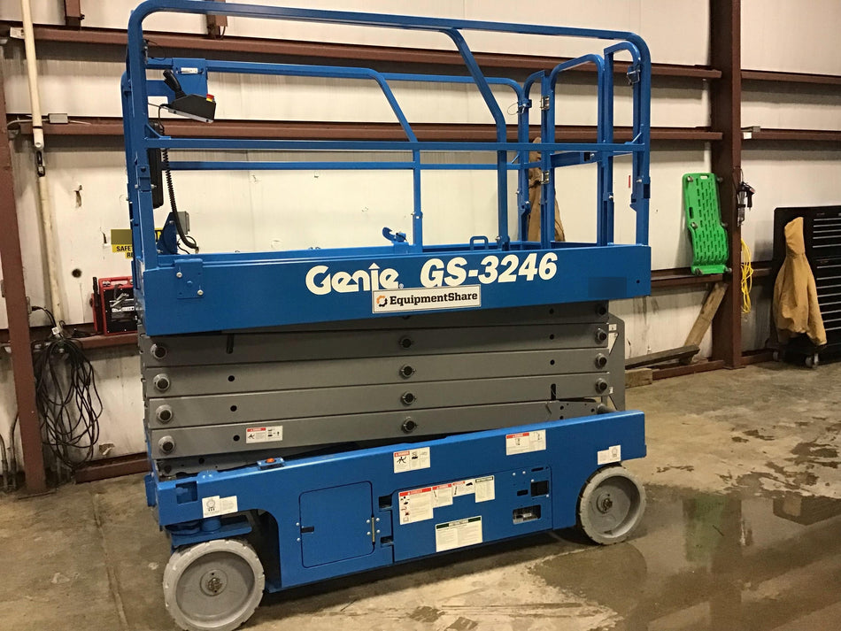 2018 Genie GS-3246 GS-3246 w/Folding rails, Full height swing gate