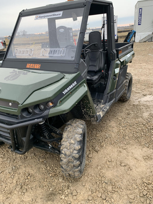 2021 Yanmar YU1000 Canopy, Steel Wheel, Poly WindShield, Beacon, Backup Alarm