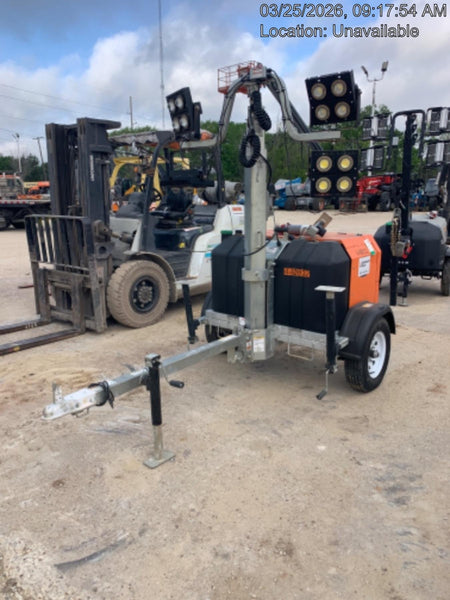 2024 Wanco WLTT-4MM4K Diesel, Deep Sea Controller, Shore Power Plug, Auto Start, (4) 350W LED Floodlights, 4kW Generator, 60 Gal Fuel Tank, 2" Ball, T3