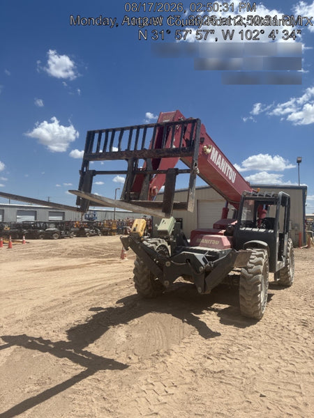 2019 Manitou MTA10055 MTA10055 - 120 HP T4, Canopy, Worklights/Strobe, Beacon, 66" Carriage, 60" Forks, Solid Tires, Lift Hook, Aux Hydraulics