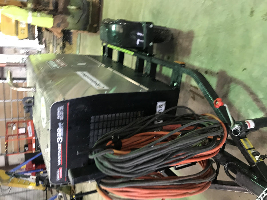 2019 Lincoln Electric Vantage 322 Ready-Pak 3, Two Wheel Trailer, Fender and Light Kit, Cable Rack