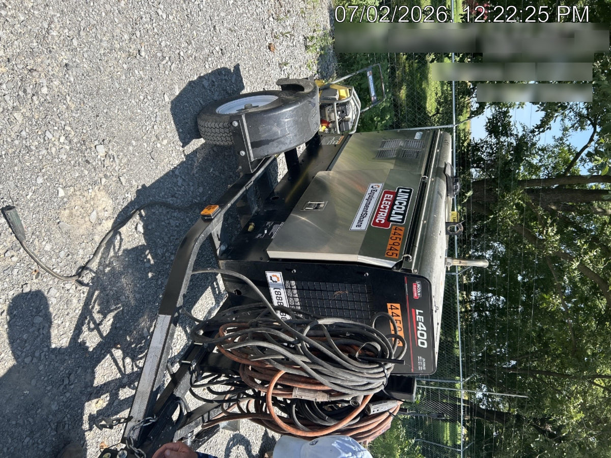 2024 Lincoln Electric LE400 Kubota V1505, Trlr, Cable Rack, Light Kit, ES Decals, T3