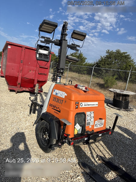 2023 Generac MLT2 Diesel, Flex Switch 120V Input, Powerzone Controller, (4) 320W LED Lights, 4kW Generator, 39.9 Gal Fuel Tank, 2" Ball, T3