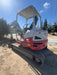 2019 Takeuchi TB260 Canopy, Standard Blade, Auxiliary hydraulics Manual QC, Hydraulic thumb, 12" ,18", 24" Bucket