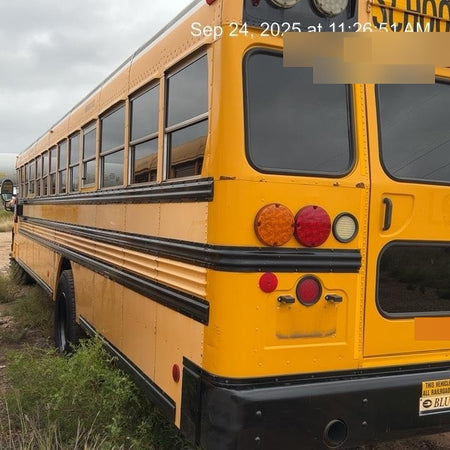 2012 BLUE BIRD 72 Passenger Bus