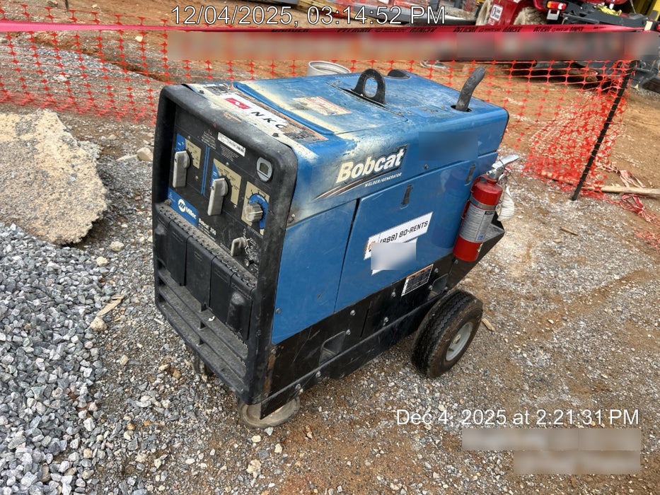 2020 Miller Electric BOBCAT 250 951600 PKG-250 amp Propane Welder, Standard w/Running Gear, Bracket, Hose w/None