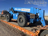 2019 Genie GTH-1056 Cab/Heat/AC, Solid RT Tires, LED Work Lights, Beacon 60" QA Carriage, 60" Forks
