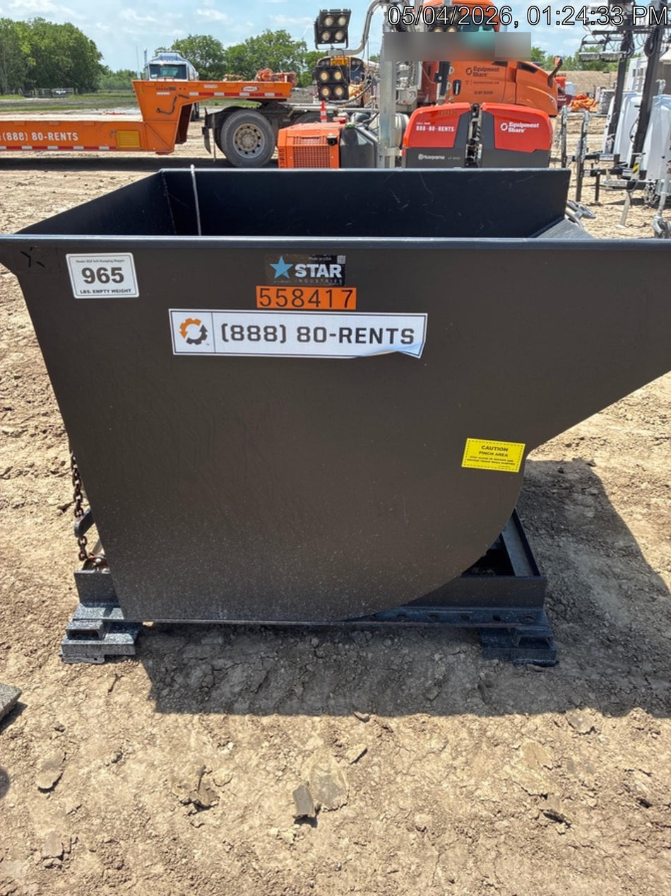2025 STAR INDUSTRIES M-1820 - Self-Dump Hopper