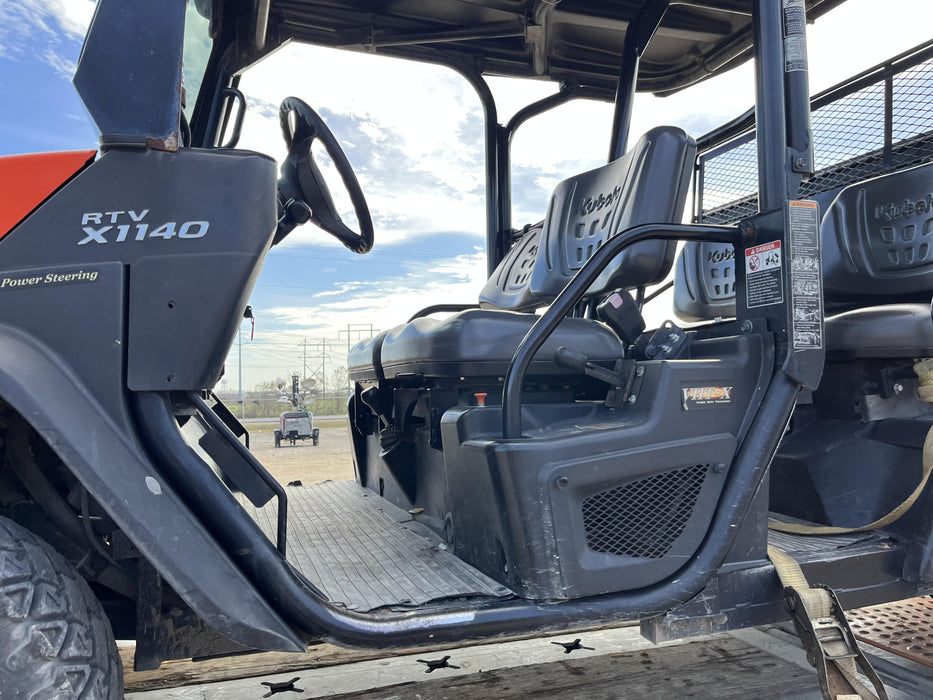 2019 Kubota RTV-X1140W-H 4WD, LED Strobe, Windshield Tempered Glass, Plastic Canopy, Wire Harness Kit, Backup Alarm