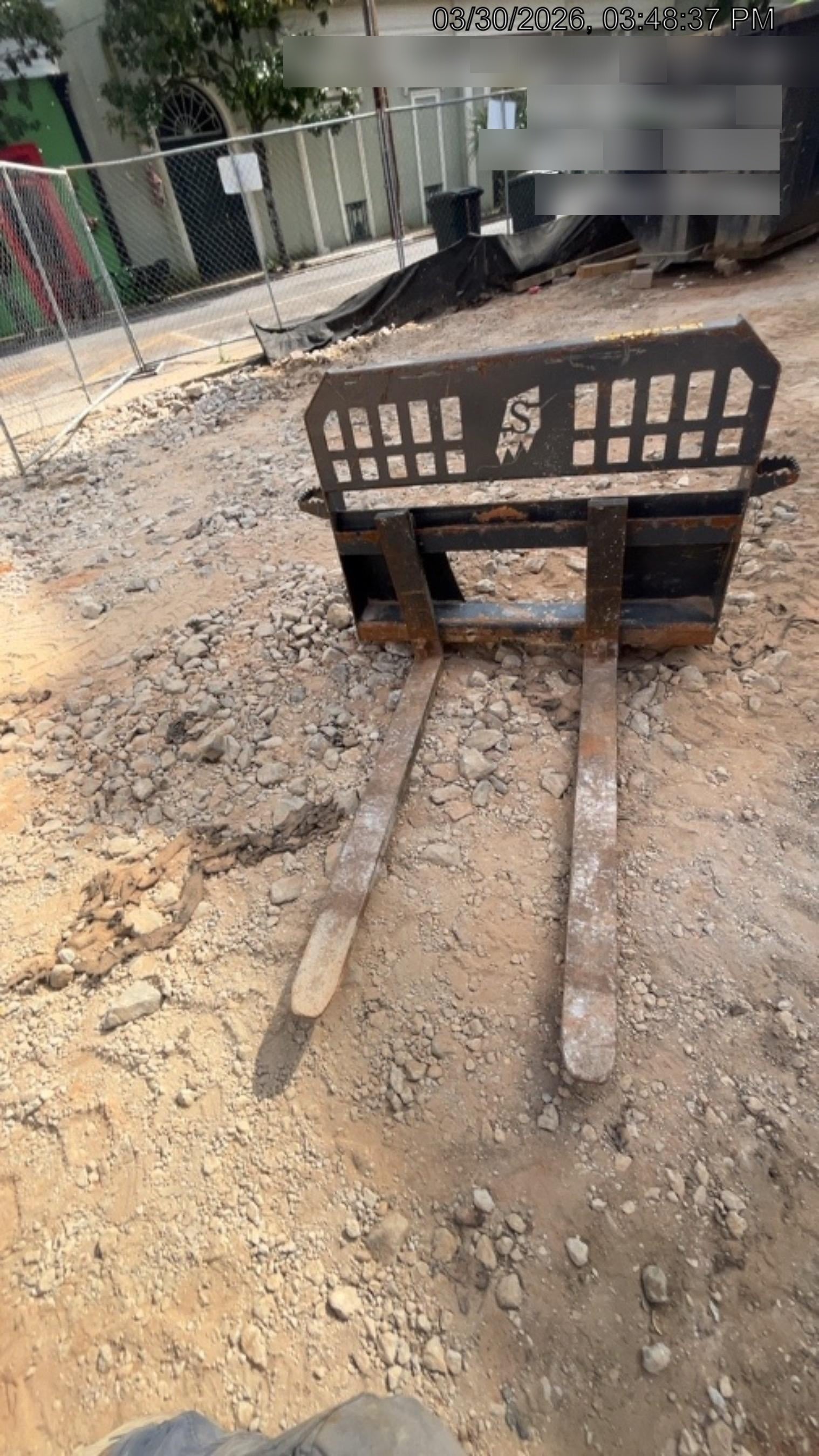 2025 SOLESBEE 48" Pallet Forks - Solesbee