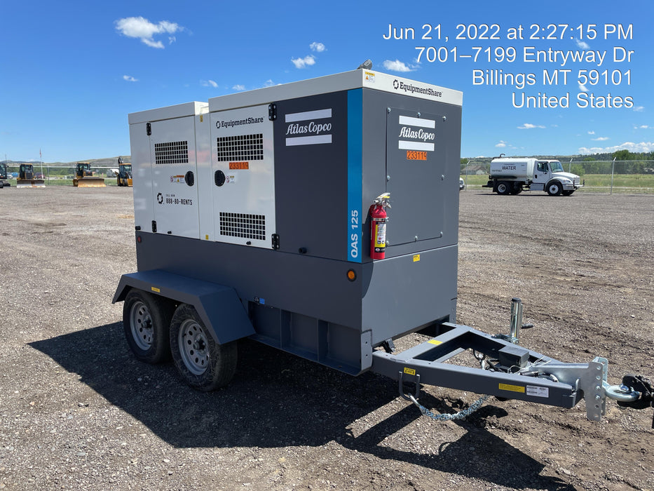 2022 ATLAS COPCO QAS 125