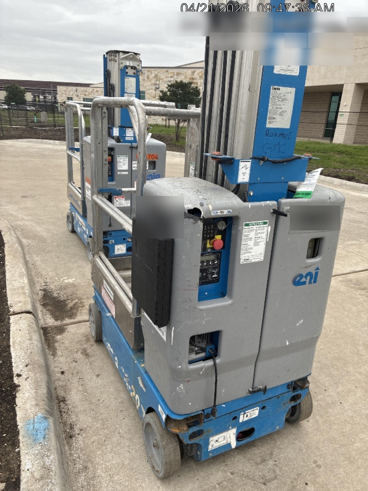2018 GENIE GR-20