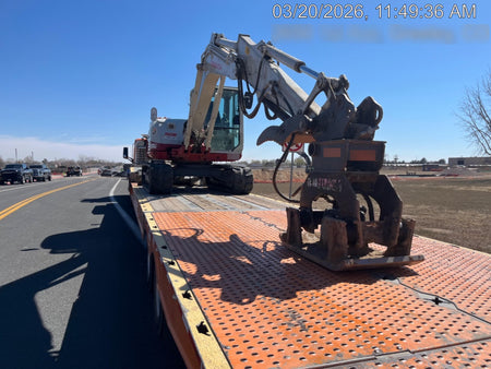 2019 Takeuchi TB290 Cab, AC, Rubber Tracks, Dozer Blade, Travel Alarm, Control Pattern Change Valve, Auxiliary Hydraulics w/18" Quick Coupler Bucket with teeth, 6.2 cu. ft. capacity/24" Quick Coupler Bucket with teeth, 8.6 cu. ft. capacity/36" Quick Coupler Bucket with teeth, 13.4 cu. ft. capacity, Quick Coupler, Hydraulic Thumb Installed