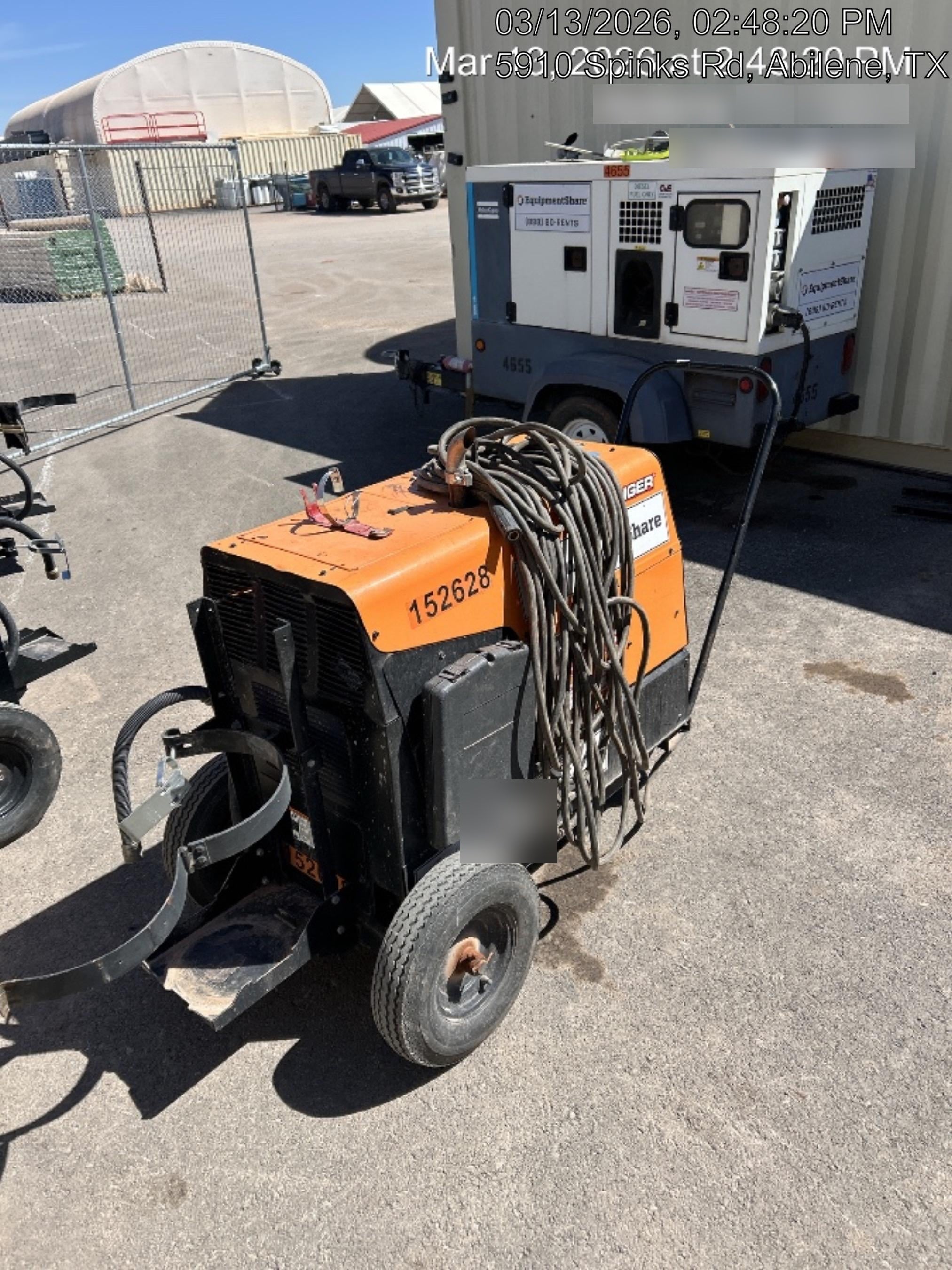 2021 Lincoln Electric Ranger 305 LPG LPG One-Pak (includes undercarriage, tank holder & tank strap) ORANGE