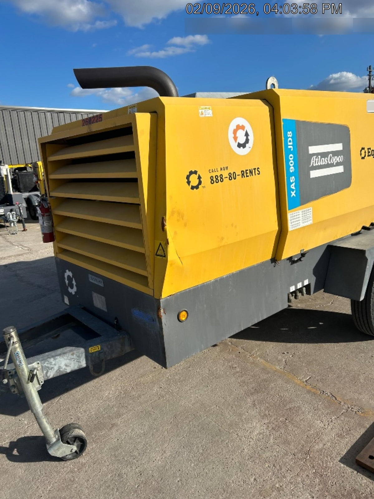 2022 ATLAS COPCO XAS 900