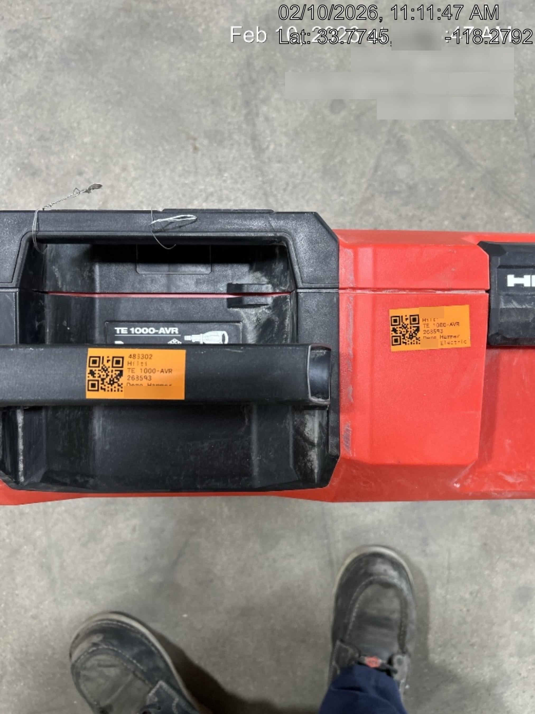 2025 HILTI TE 1000-AVR