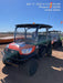 2022 Kubota RTV-X1140W-H Plastic Canopy, Windshield Acrylic Clear, LED Strobe Light, Wire Harness Kit, Back up Alarm