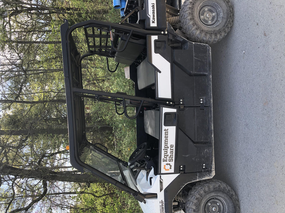 2019 Kawasaki Mule PRO-FXT Standard Options, Backup Alarm, Beacon, Plastic Hard Top, Poly Windshield, Horn Kit