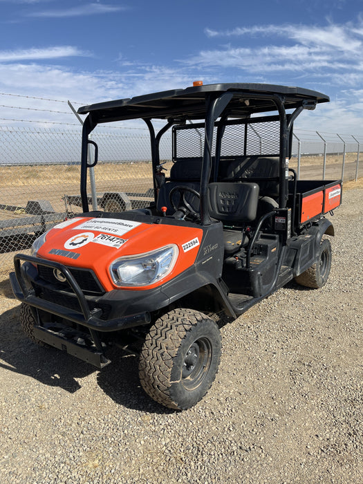 2022 Kubota RTV-X1140W-H Plastic Canopy, Windshield Acrylic Clear, LED Strobe Light, Wire Harness Kit, Back up Alarm