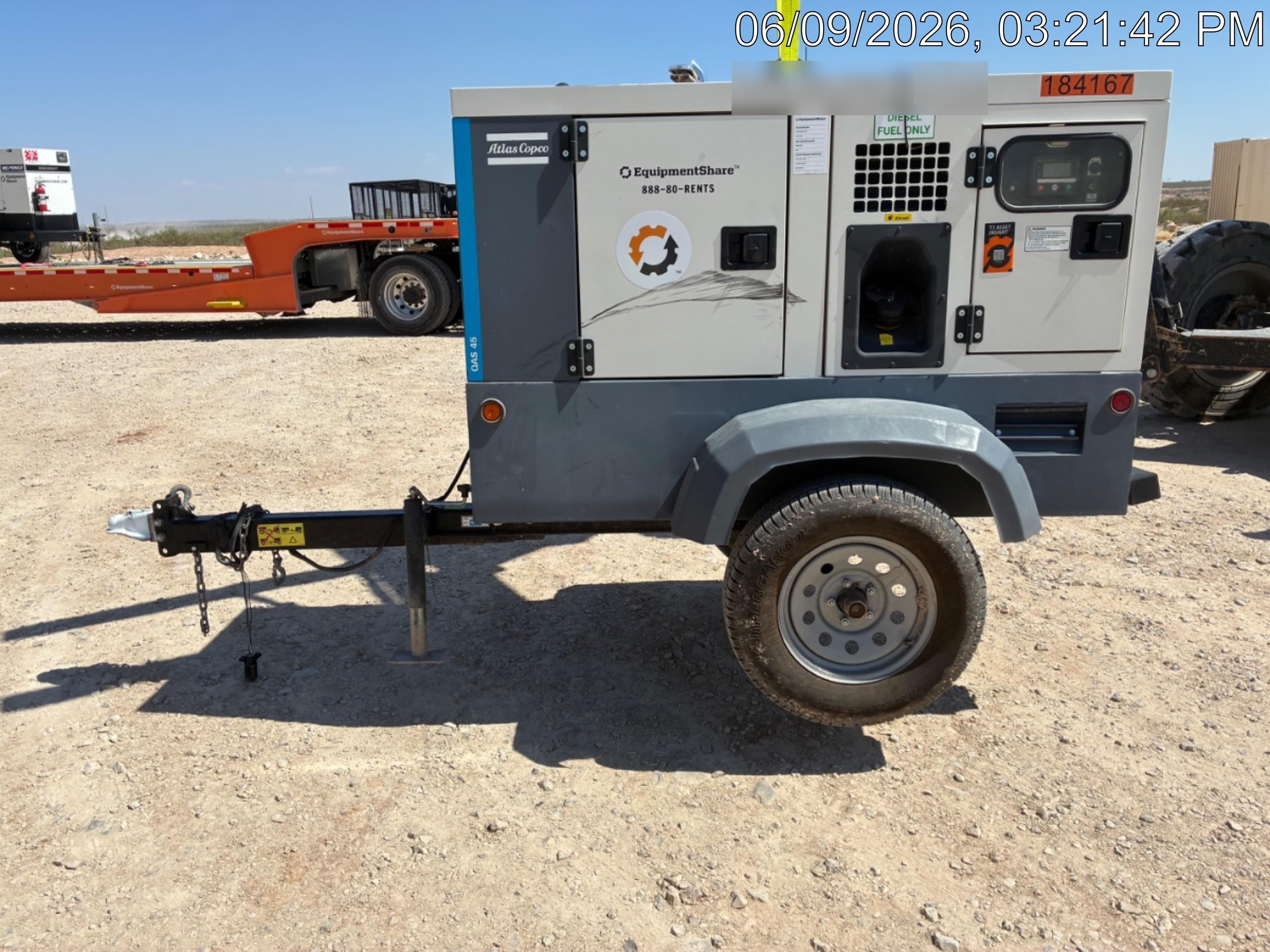 2021 ATLAS COPCO QAS45 CWK