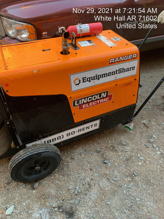 2020 Lincoln Electric Ranger 305 LPG Engine Driven Welder (Kohler®) One-Pak