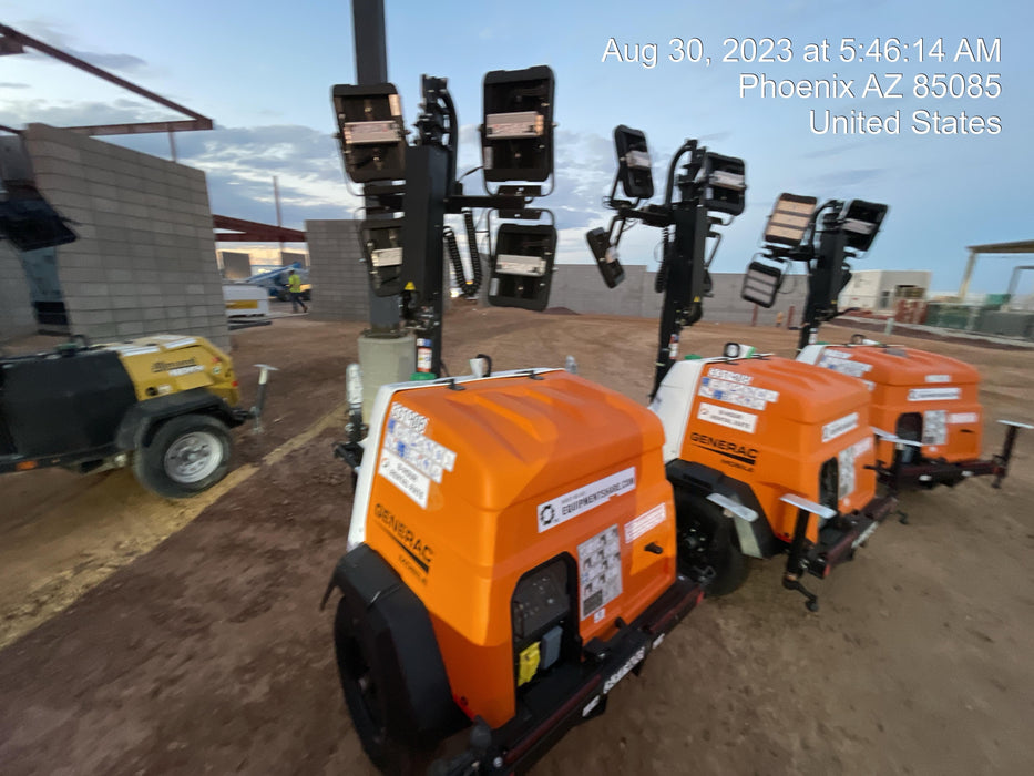 2023 Generac MLT2 Diesel, Flex Switch 120V Input, Powerzone Controller, (4) 320W LED Lights, 4kW Generator, 39.9 Gal Fuel Tank, 2" Ball, T3