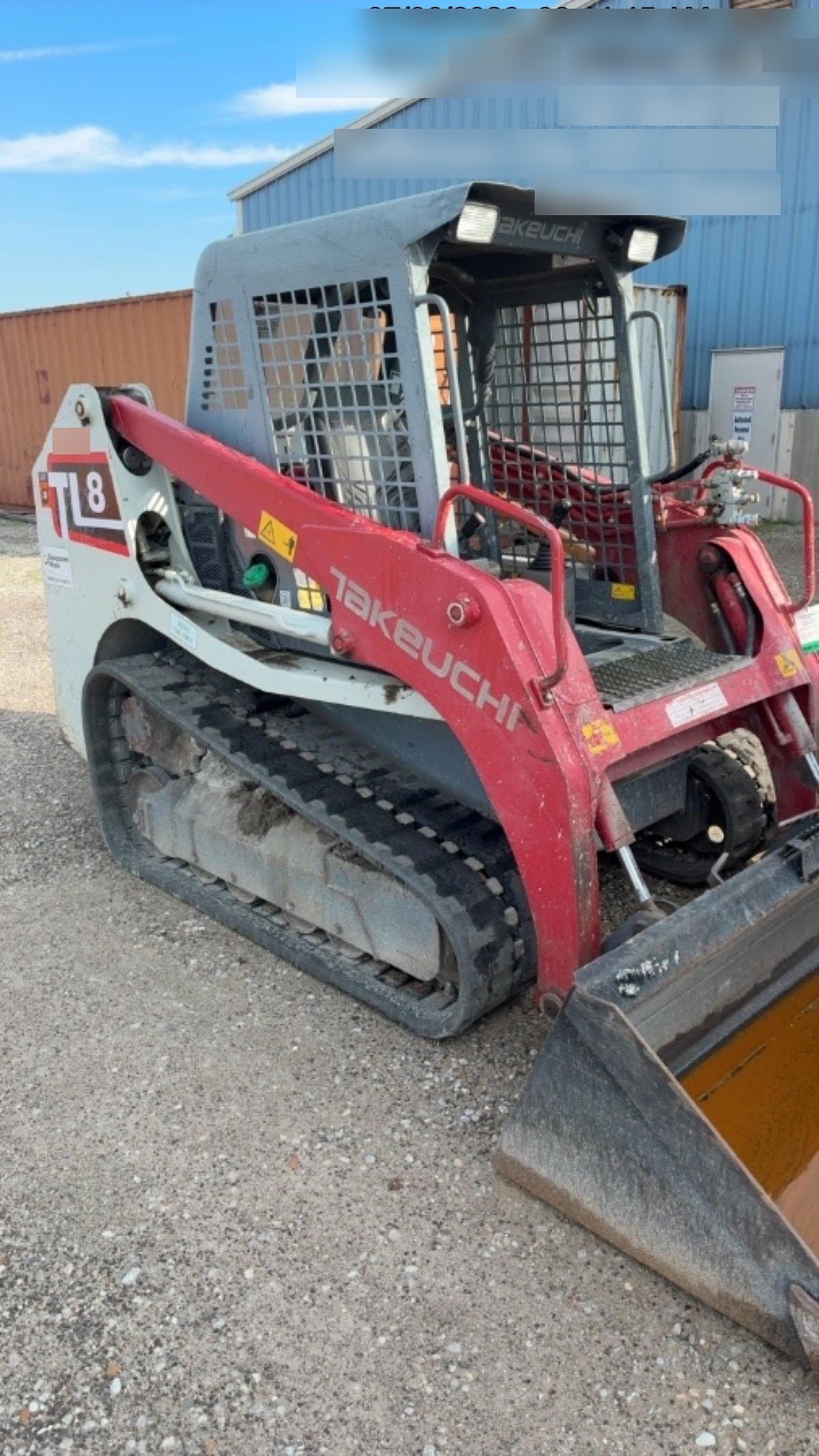 2019 TAKEUCHI TL8W